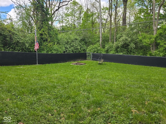 view of yard