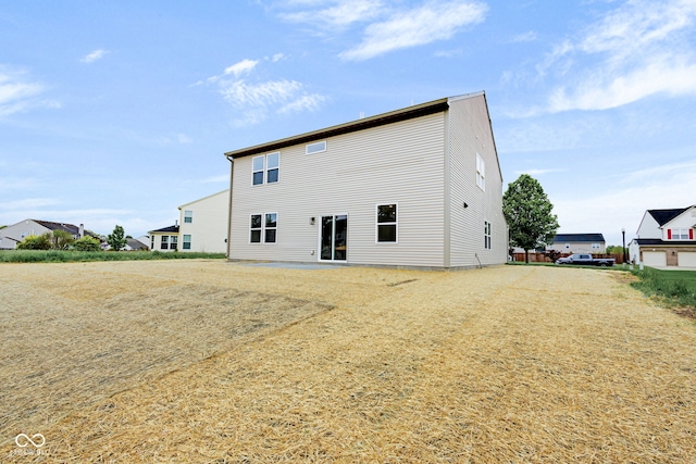 view of rear view of house