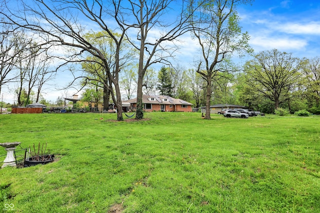 3975 Denwood Dr, Indianapolis, IN 46226 - view of green lawn