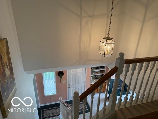 8002 Windham Lake Way Unit 33, Indianapolis, IN 46214 - view of staircase