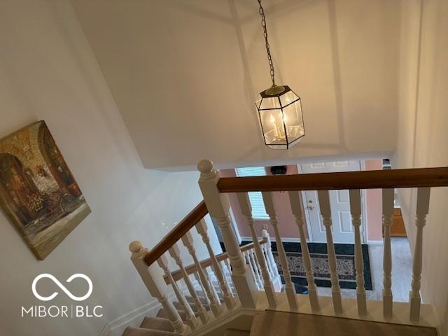 8002 Windham Lake Way Unit 33, Indianapolis, IN 46214 - view of stairway