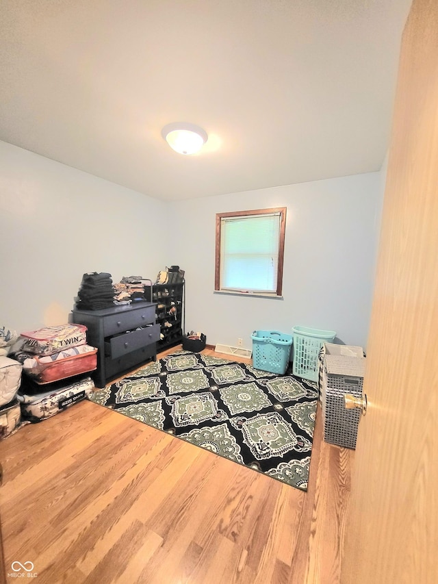 7109 Chandler Dr, Indianapolis, IN 46217 - bedroom featuring wood finished floors
