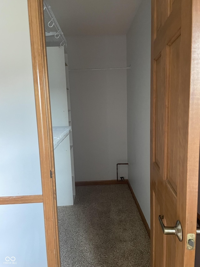 8234 Crosser Dr, Indianapolis, IN 46237 - spacious closet featuring carpet floors