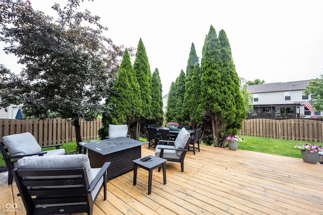 14030 Avalon E Dr, Fishers, IN 46037 - deck featuring outdoor dining space