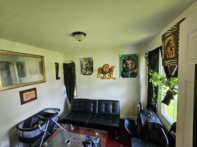 1222 Nichol Ave, Anderson, IN 46016 - living area with baseboards