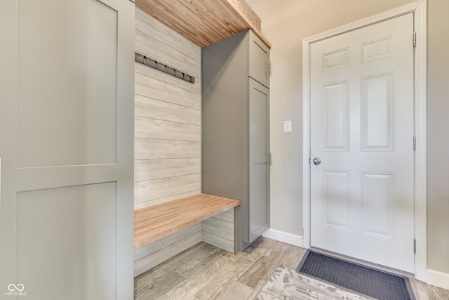 1476 Anon Ct, Greenwood, IN 46143 - mudroom with light wood-style floors and baseboards