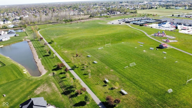 1476 Anon Ct, Greenwood, IN 46143 - bird's eye view of a large body of water