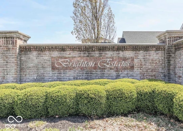 1476 Anon Ct, Greenwood, IN 46143 - view of community / neighborhood sign
