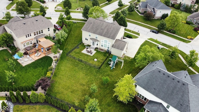 1476 Anon Ct, Greenwood, IN 46143 - aerial perspective of suburban area