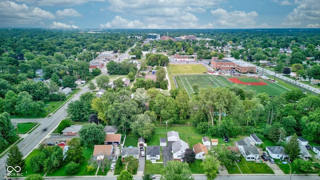 1517 Wallace Ave, Indianapolis, IN 46201 - birds eye view of property