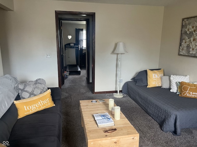 400-416 S Pennsylvania St, Greenfield, IN 46140 - bedroom with carpet and baseboards