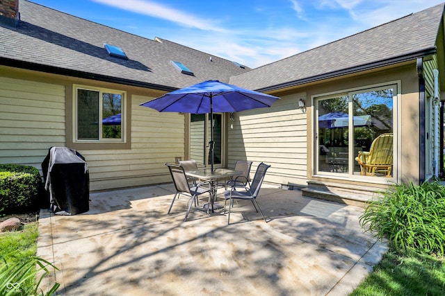 11471 Clarkston Rd, Zionsville, IN 46077 - view of patio / terrace featuring outdoor dining space