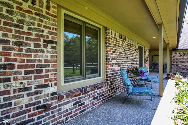 11471 Clarkston Rd, Zionsville, IN 46077 - view of patio with a porch