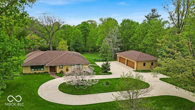 6465 Lawrence Dr, Indianapolis, IN 46226 - view from above of property