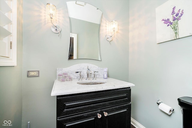 11319 Shoreview Ln, Indianapolis, IN 46236 - half bathroom with vanity and toilet