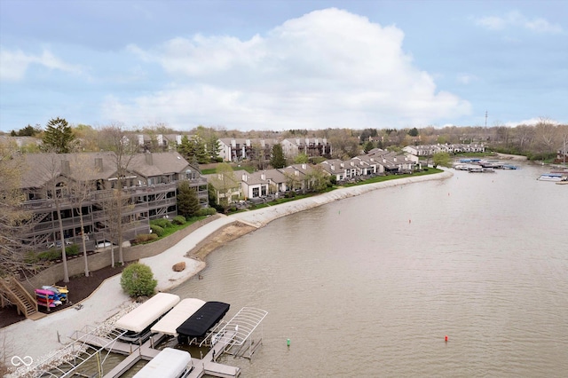 11319 Shoreview Ln, Indianapolis, IN 46236 - aerial view of residential area featuring a nearby body of water