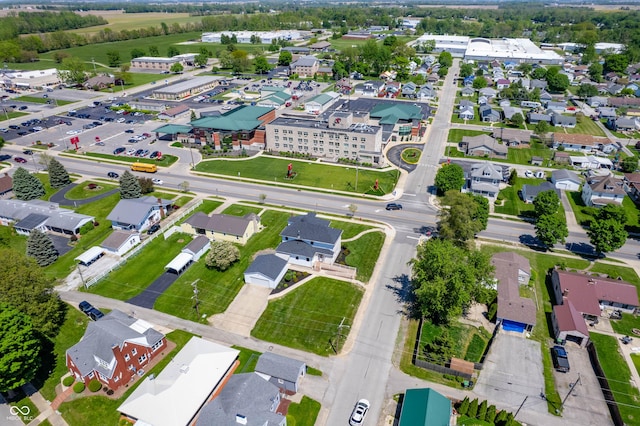 aerial overview of property's location