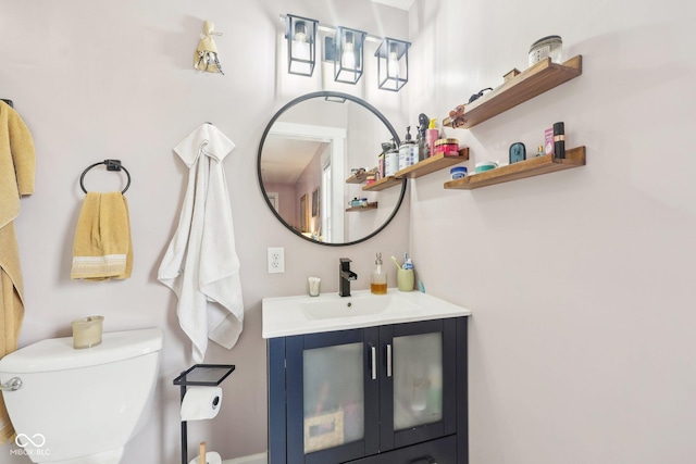 4245 Guilford Ave, Indianapolis, IN 46205 - half bath featuring toilet and vanity