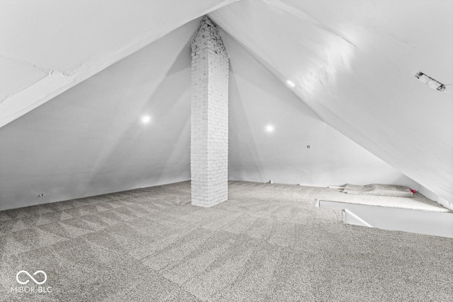 1505 Spann Ave, Indianapolis, IN 46203 - bonus room with carpet and lofted ceiling