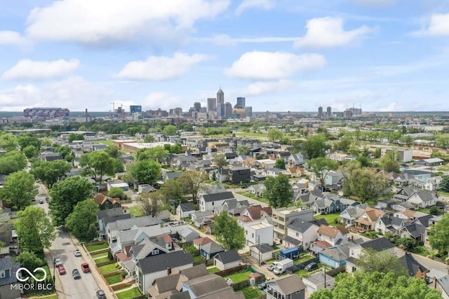 1505 Spann Ave, Indianapolis, IN 46203 - drone / aerial view of a skyline view