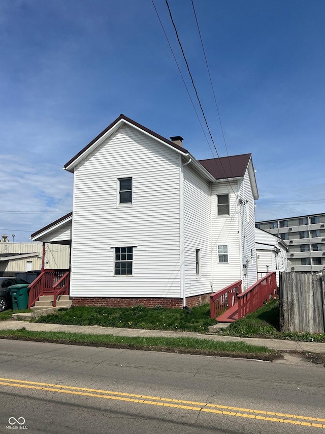 1420 Indiana Ave, New Castle, IN 47362 - view of property exterior with fence
