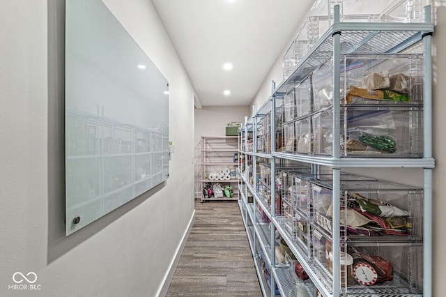 view of storage