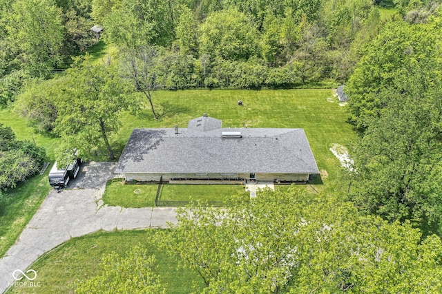 view of subject property