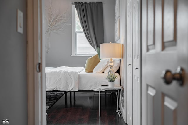 2407 N Capitol Ave, Indianapolis, IN 46208 - bedroom with wood finished floors