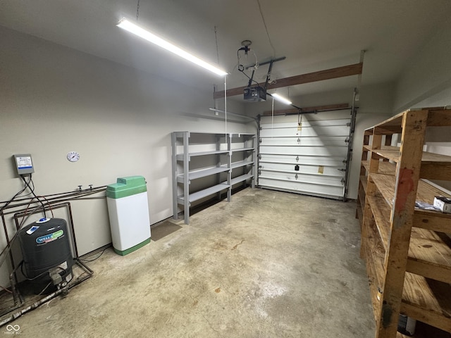 1314 E Orange Pike, Rushville, IN 46173 - garage featuring a garage door opener
