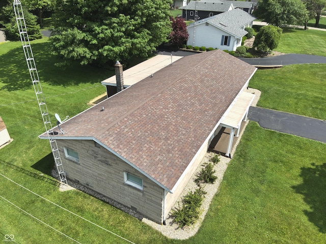 1314 E Orange Pike, Rushville, IN 46173 - aerial view of property and surrounding area