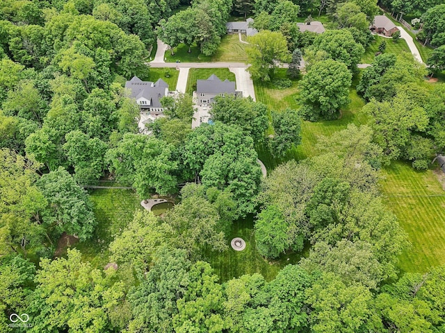 9155 Kerwood Dr, Indianapolis, IN 46240 - aerial view of property and surrounding area