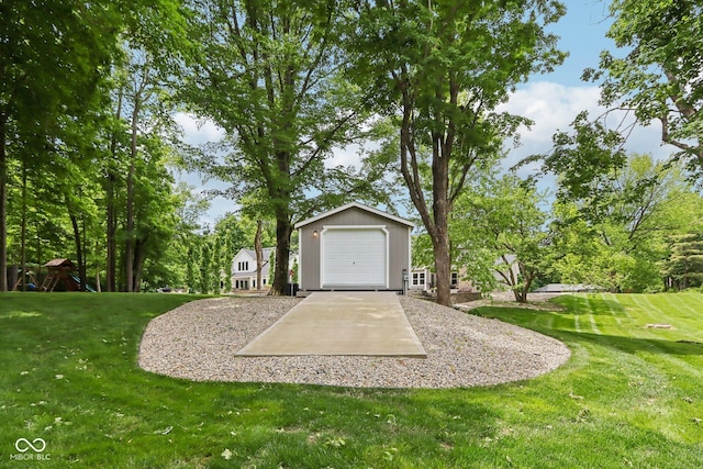9155 Kerwood Dr, Indianapolis, IN 46240 - view of garage