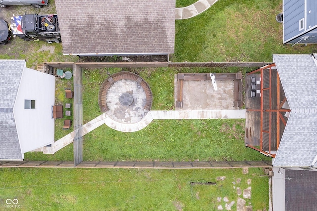 1009 Harrison St, Indianapolis, IN 46202 - bird's eye view