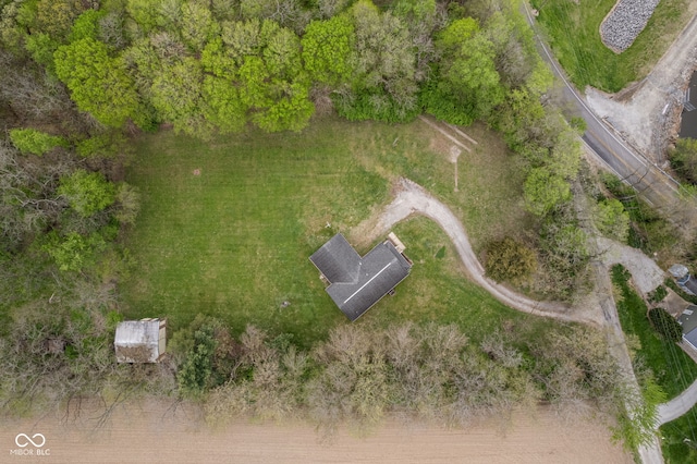aerial view of property's location