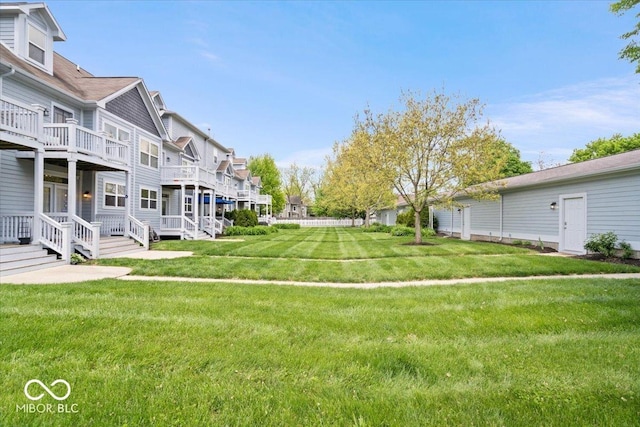 2405 N Park Ave, Indianapolis, IN 46205 - view of home's community with a residential view and a lawn