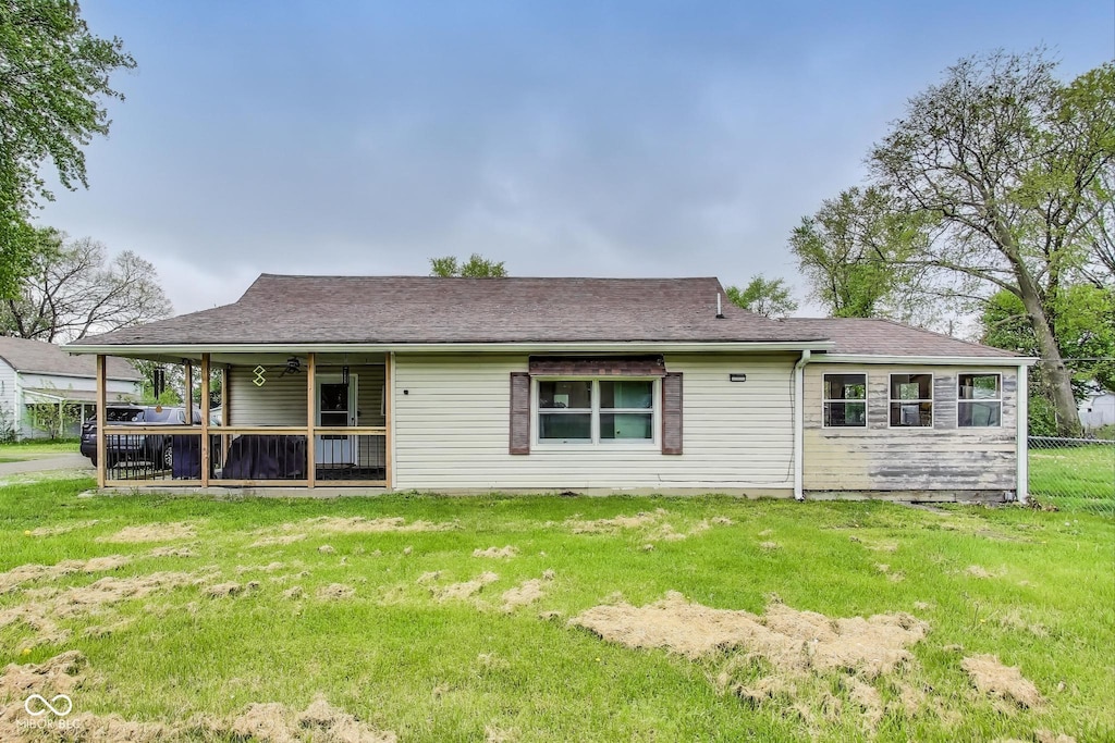 115 S Center St, Maxwell, IN 46154 - view of rear view of property