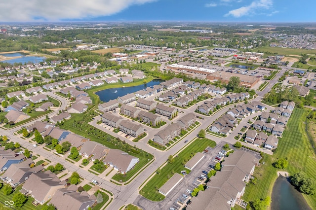 3546 Brampton Ln, Westfield, IN 46074 - view of property location with a nearby body of water and nearby suburban area