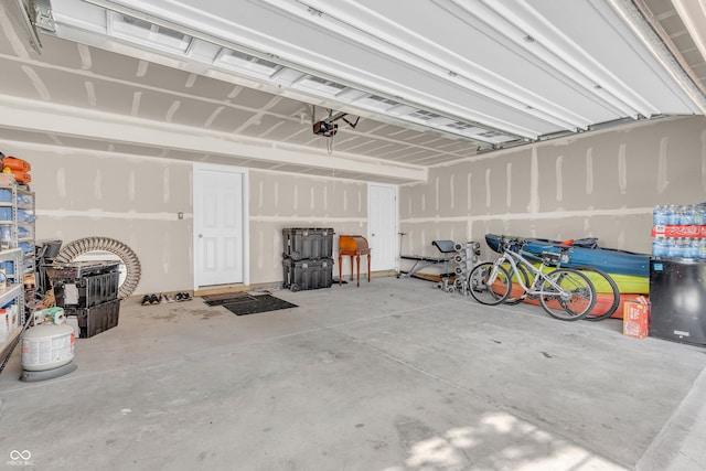 3546 Brampton Ln, Westfield, IN 46074 - garage featuring a garage door opener