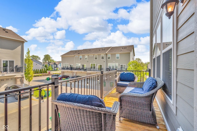 3546 Brampton Ln, Westfield, IN 46074 - balcony with a residential view