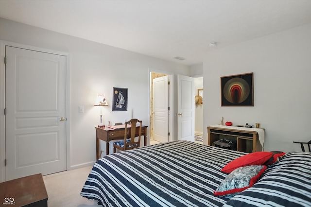 12065 Gray Eagle Dr, Fishers, IN 46037 - bedroom featuring light colored carpet and baseboards