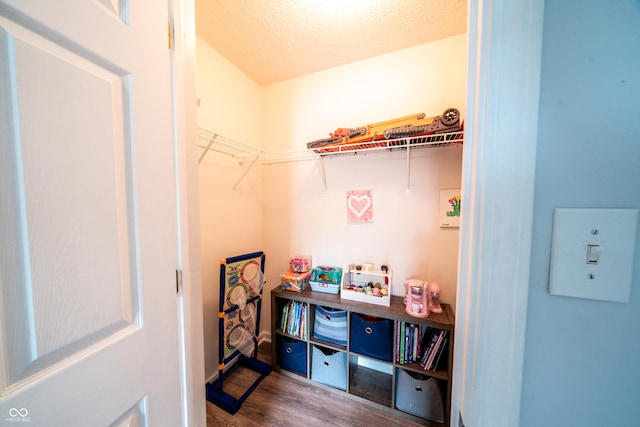 1334 Legacy Ct, Indianapolis, IN 46234 - walk in closet featuring wood finished floors