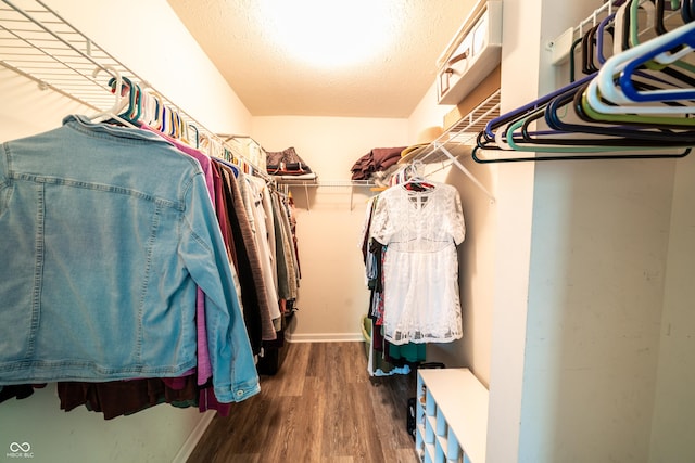 1334 Legacy Ct, Indianapolis, IN 46234 - walk in closet featuring wood finished floors