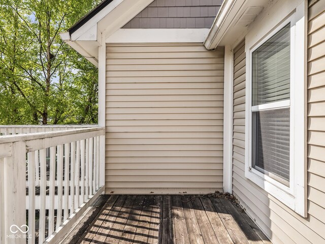 view of deck