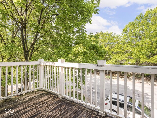 view of deck