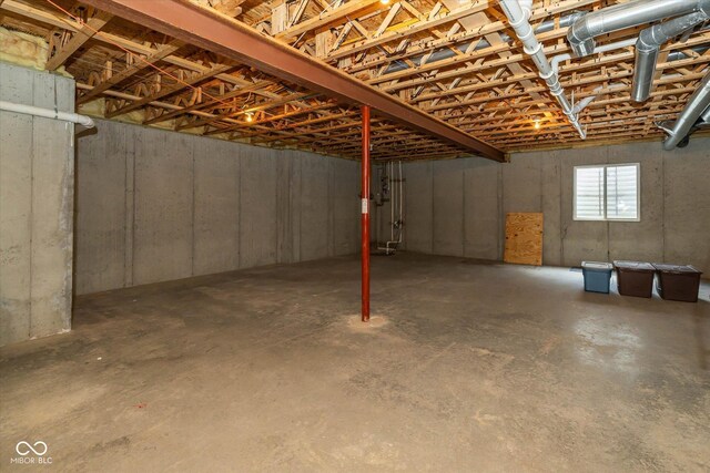 14018 Powder Dr, Carmel, IN 46033 - view of below grade area