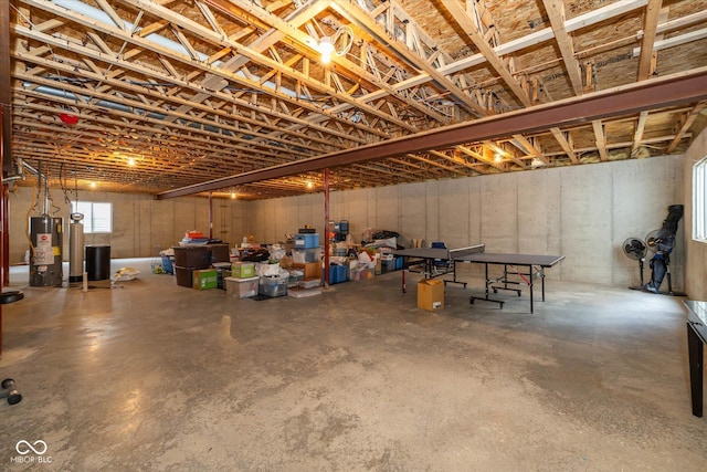 14018 Powder Dr, Carmel, IN 46033 - below grade area with electric water heater