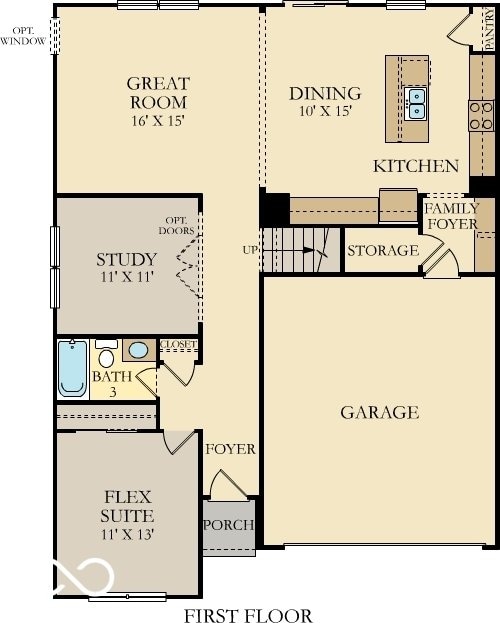 1075 Marston Ln, Avon, IN 46123 - home floor plan