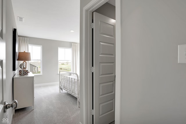 1075 Marston Ln, Avon, IN 46123 - hallway with carpet flooring and baseboards