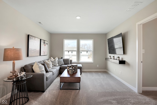 1075 Marston Ln, Avon, IN 46123 - carpeted living area with baseboards