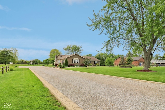 4732 Ferguson Rd, Indianapolis, IN 46239 - single story home with driveway and a front lawn